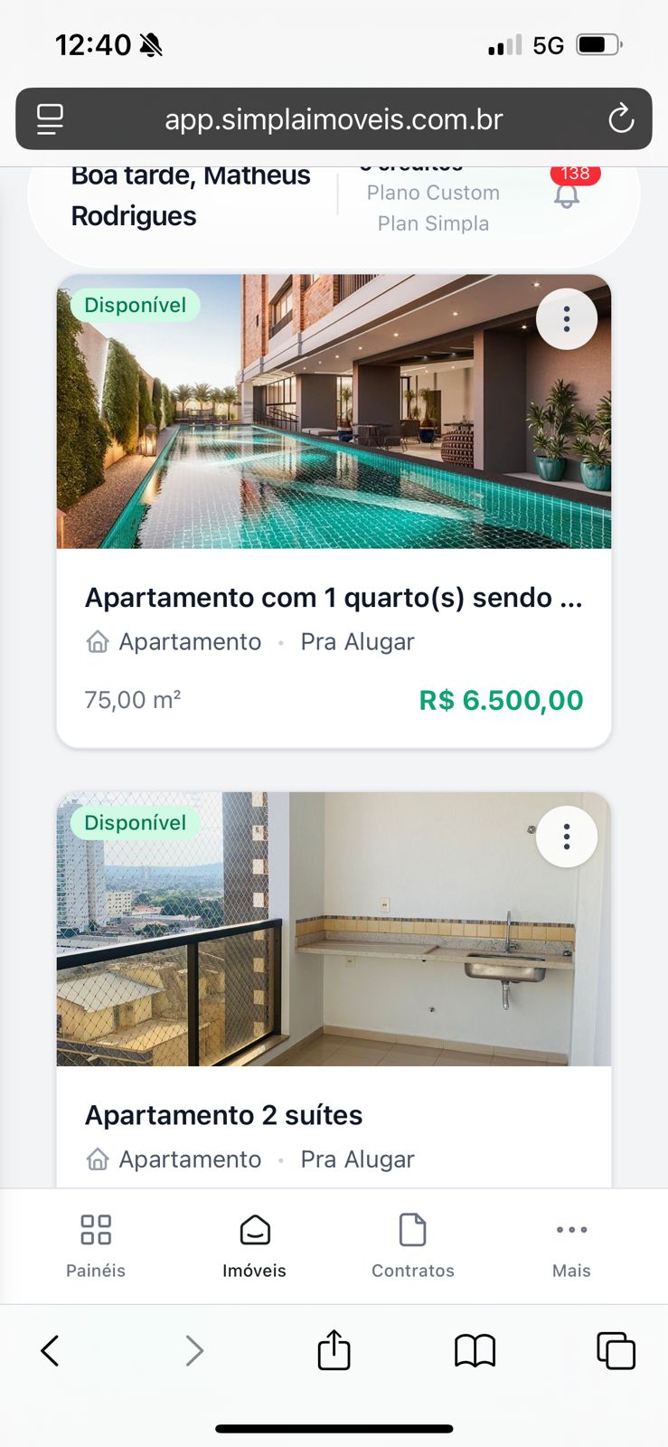 Publique, visualize, edite ou destaque seus anúncios